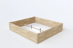 Łóżko małżeńskie Antony, 180x200 cm, Buk, BO 101, Box, Futon