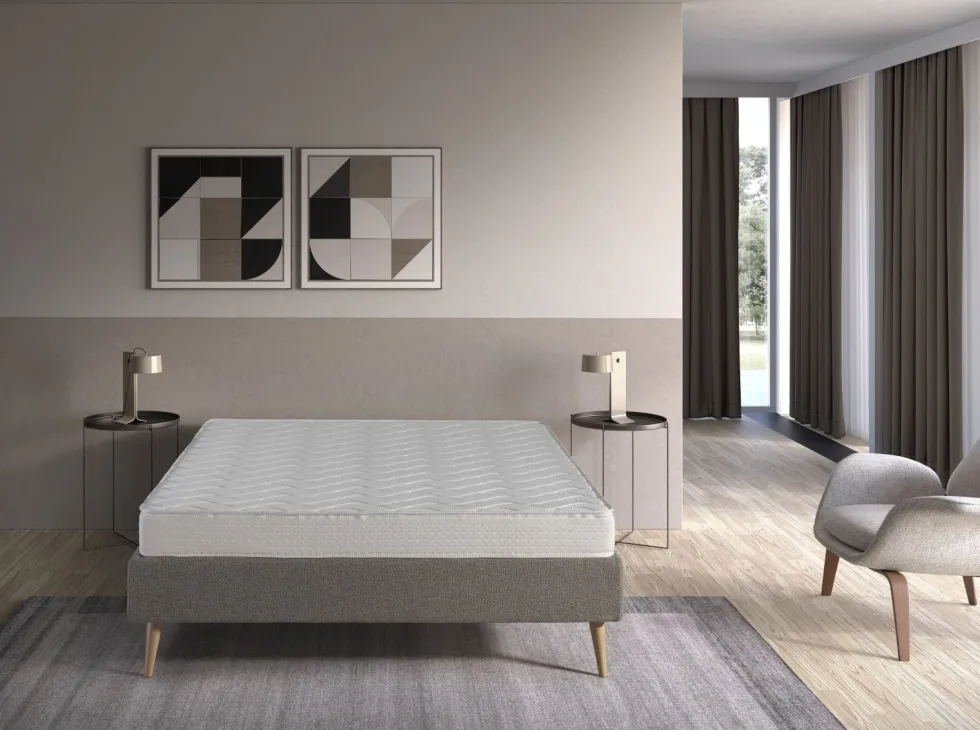 Komfortowy materac o dwóch twardościach Windsor, 80x200 cm