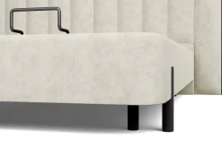 Łóżko tapicerowane Bali 2.0, Amour 5504, box front lift, 160x200 cm