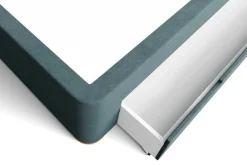 Łóżko tapicerowane Malibu, Jade 9847, box 3 drawers, 160x200 cm