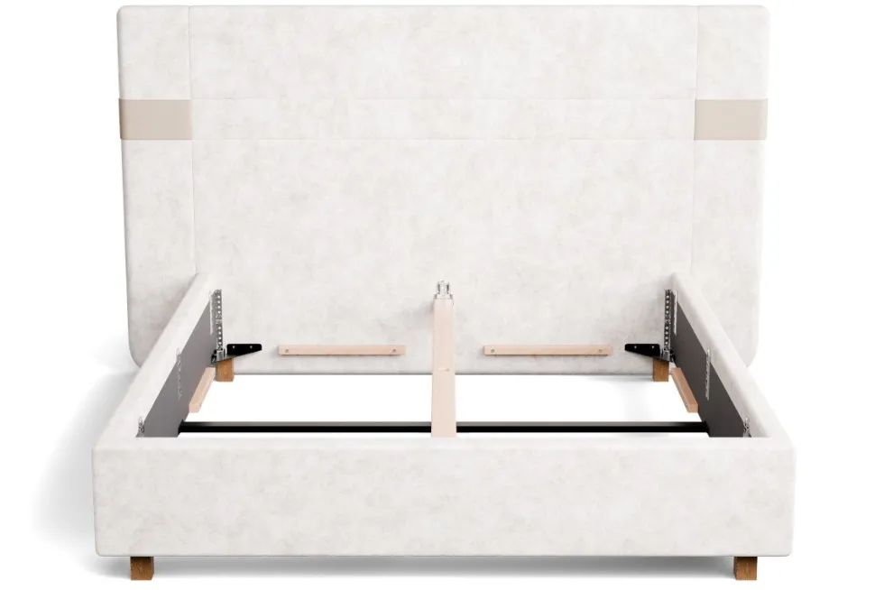 Łóżko tapicerowane Palladium Frame Standard, Natural, 180x200 cm
