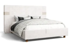 Łóżko tapicerowane Palladium Frame Standard, Natural, 180x200 cm