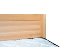 Łóżko z litego drewna Andorra 80 x 200 cm, Buk, Naturalny - lakier