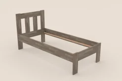 Łóżko z litego drewna - buk naturalny Utena, wersja BO105, 90x200 cm