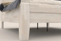 Łóżko z litego drewna - buk naturalny Sion K1, BO102, 140x200 cm