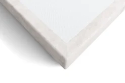 Luksusowe tapicerowane łóżko typu boxspring Palladium, Natural, 160x200 cm