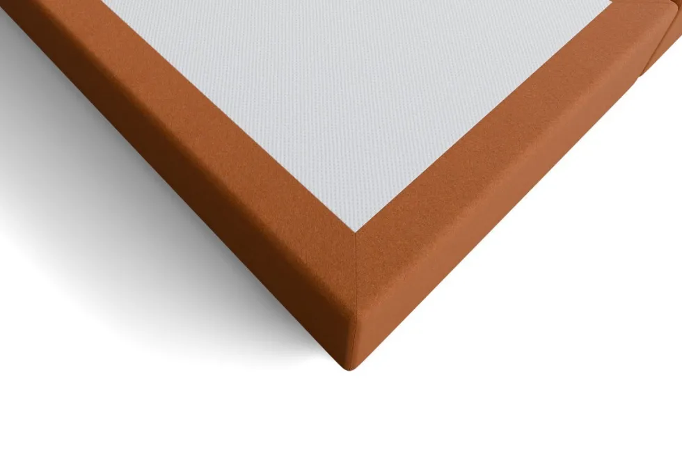 Luksusowe tapicerowane łóżko typu boxspring Cristal, Prizma Oregon, 180x200 cm