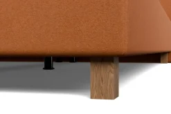 Luksusowe tapicerowane łóżko typu boxspring Cristal, Prizma Oregon, 180x200 cm