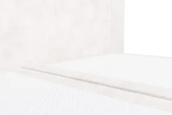 Luksusowe tapicerowane łóżko typu boxspring Palladium, Natural, 180x200 cm