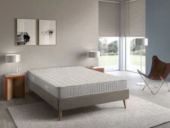 Materac partnerski ze srebrem w pokrowcu Duo Plus Visco 2.0, 140x200 cm