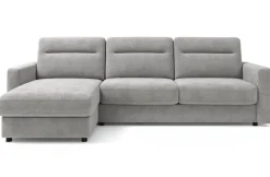 Narożna rozkładana sofa Lugano, szerokość 300 cm, prawy narożnik, Cloud 32