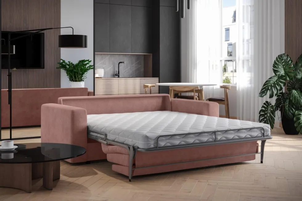 Sofa i pełnowymiarowe łóżko w jednym Lugano, szerokość 200 cm, Cloud 63