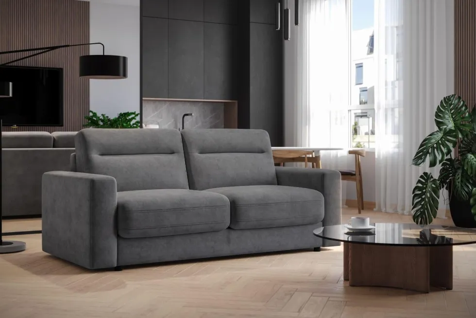 Sofa i pełnowymiarowe łóżko w jednym Lugano, szerokość 200 cm, Cloud 91